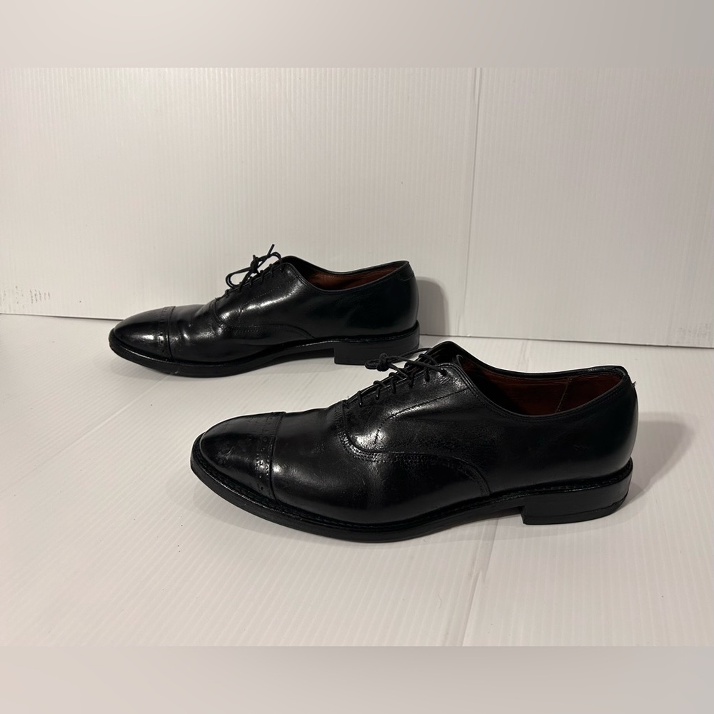 Allen Edmonds Black Oxford dress shoe men size 11 D